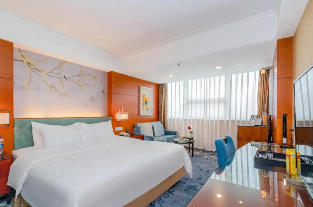 Linyi Blue Horizon Intenational Hotel Exterior photo
